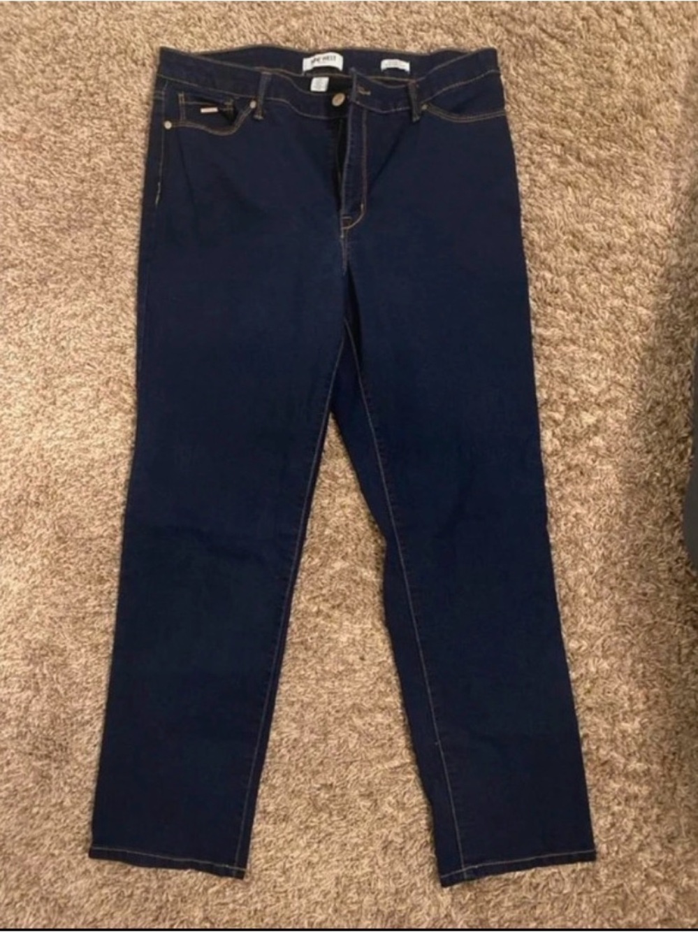 Nine West Dark Indigo Skinny Jeans